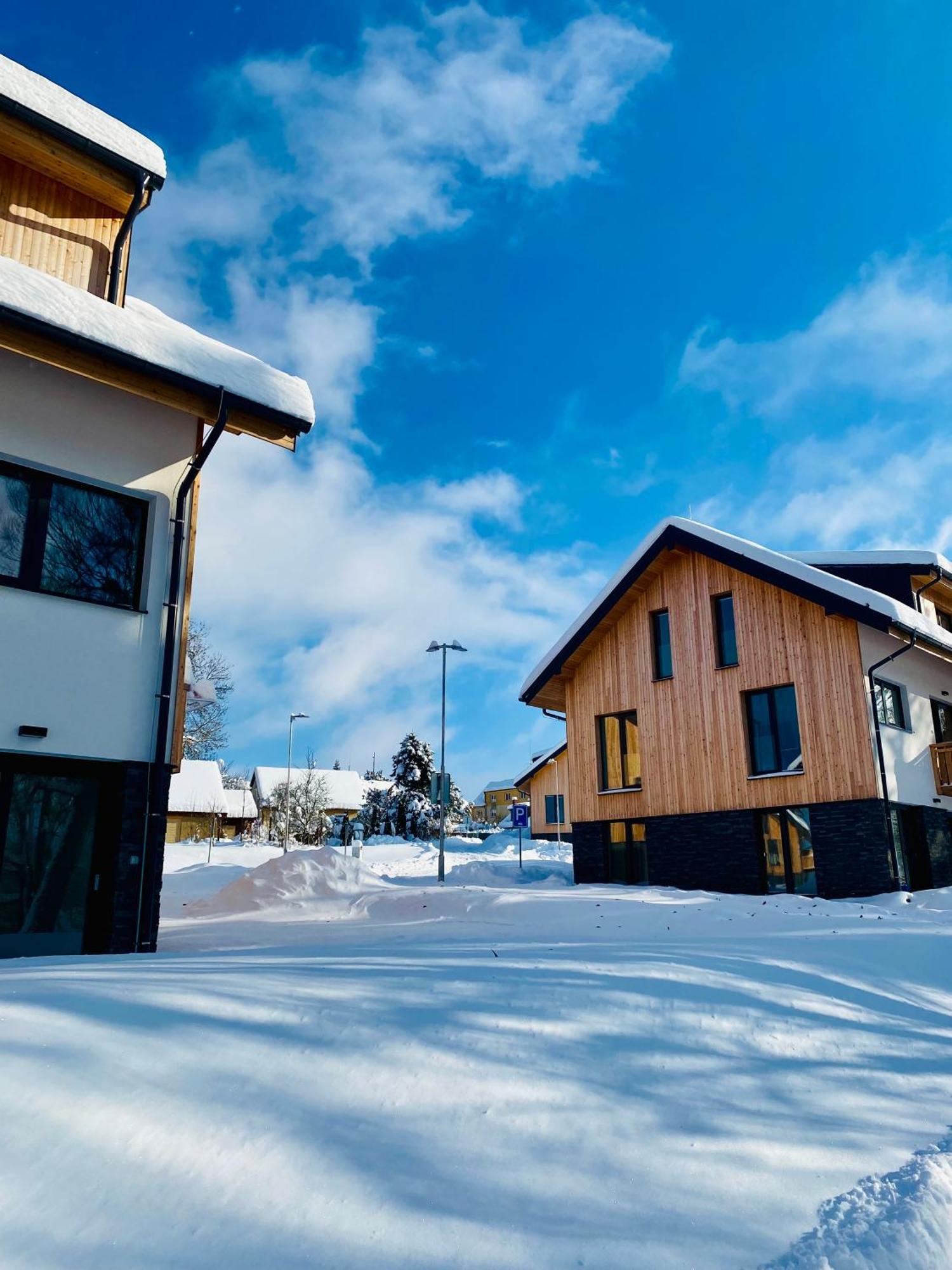 Černá v Pošumaví Apartman Na Brehu Lipna מראה חיצוני תמונה